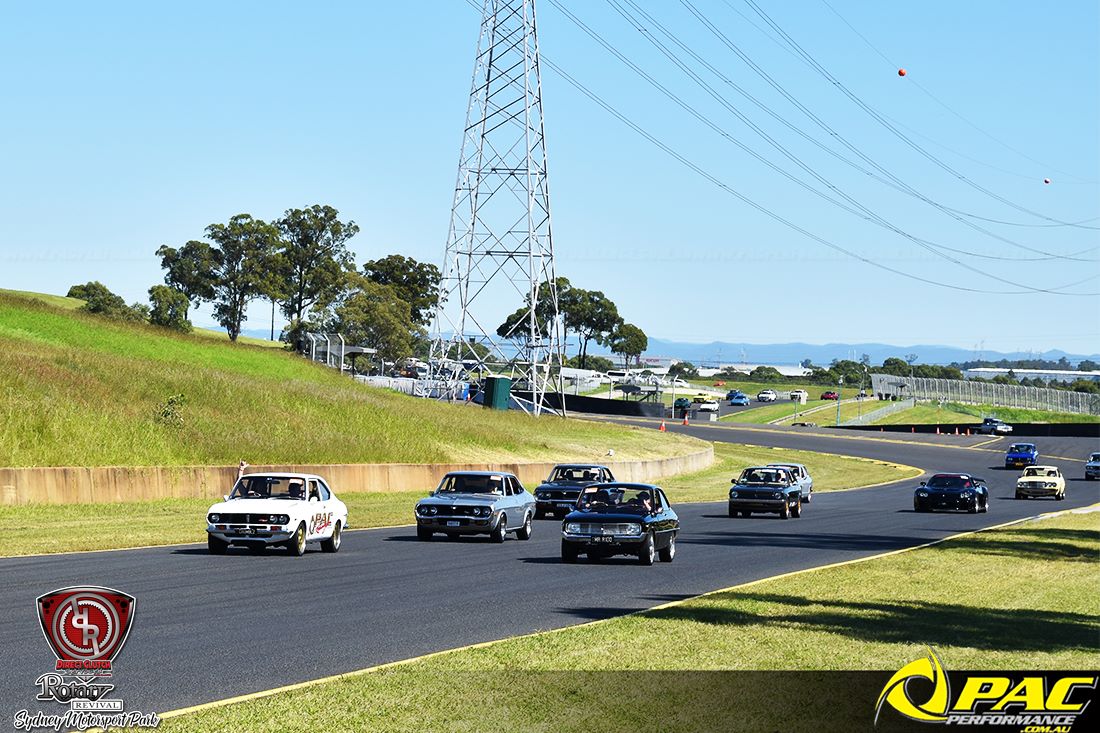 Rotary cars on circuit